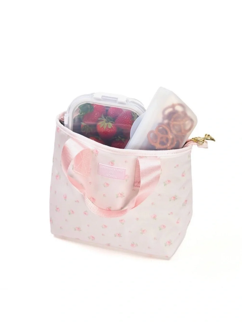 Loveshackfancy pink lunch box